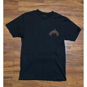 Creature Skateboards Shirt Mens Small Black Viking Y2K NHS Rare